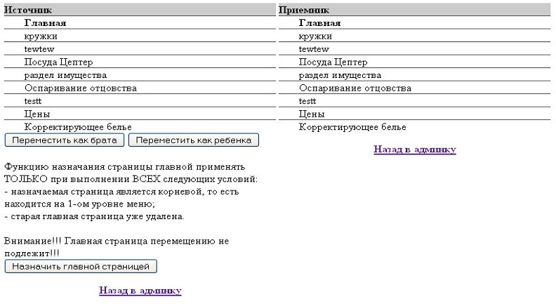 Увеличить фото Модуль Структура меню Модуль Структура меню